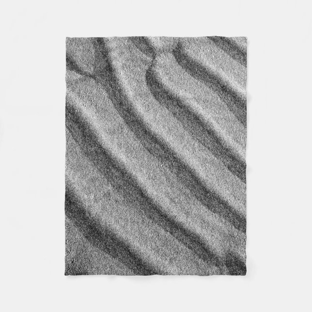Sand Fleecedecke (Vorderseite)