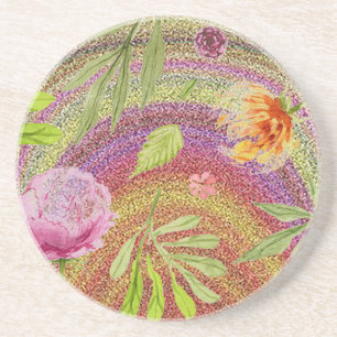 „Sand Flower“ Keramik-Untersetzer Getränkeuntersetzer