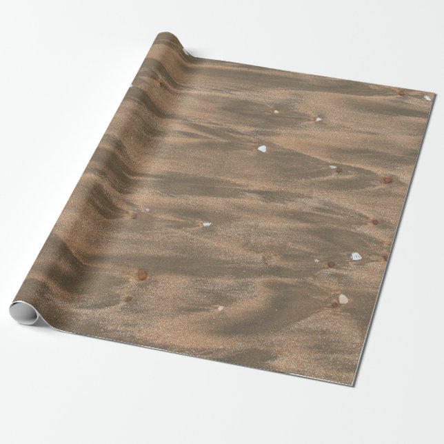 Sand Geschenkpapier (Ungerollt)