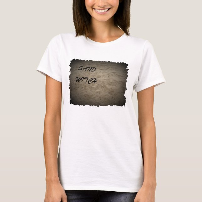 Sand-Hexe T-Shirt (Vorderseite)