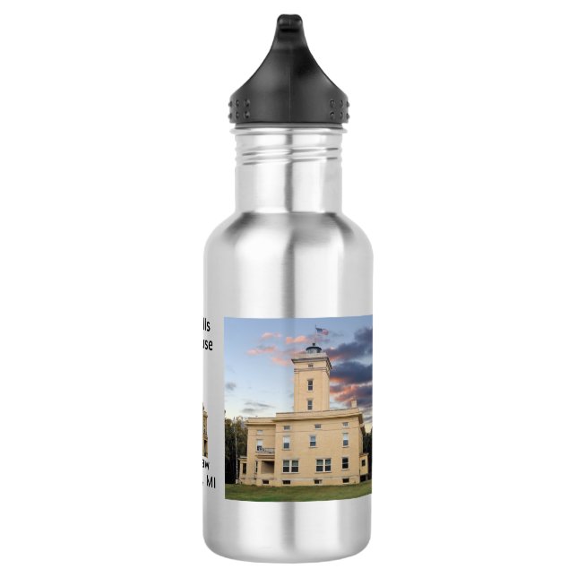 Sand Hills Lighthouse Wasserflasche (Rechts)