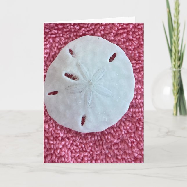 Sand Holiday Card Feiertagskarte (Vorderseite)