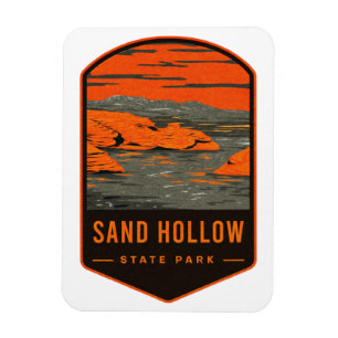 Sand Hollow Staat Park Magnet