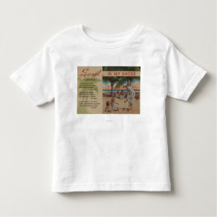 Sand in meinen Schuhen u. in Florida PoemFlorida Kleinkind T-shirt