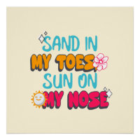 Sand in meinen Zehen, Sonne auf meiner Nase