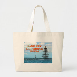 Sand Key Lighthouse, Florida Jumbo Tote Bag Jumbo Stoffbeutel