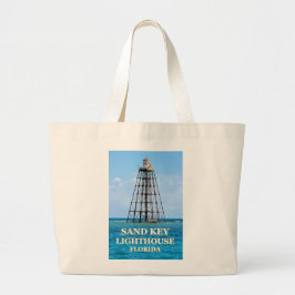 Sand Key Lighthouse, Florida Jumbo Tote Bag Jumbo Stoffbeutel