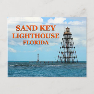 Sand Key Lighthouse, Florida Postcard Postkarte