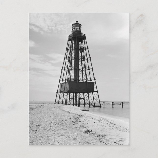 Sand Key Lighthouse Postkarte (Vorderseite)