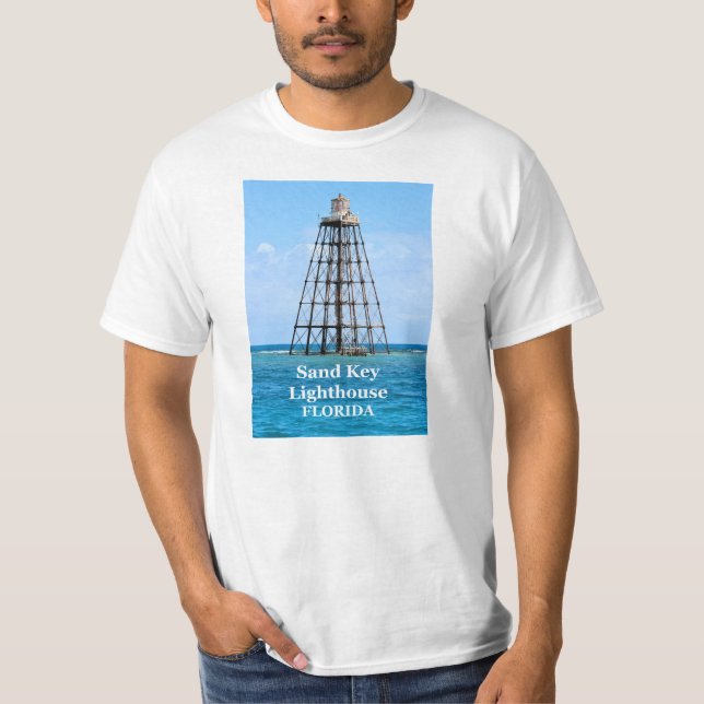 Sand Key Lighthouse, T - Shirt Florida (Vorderseite)