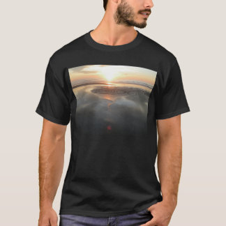 Sand-Kreis am Sonnenuntergang-Shirt #2 T-Shirt