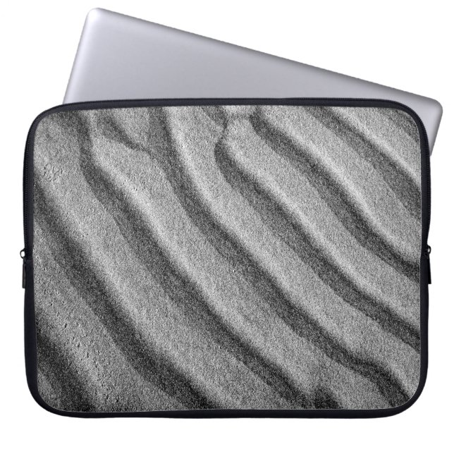 Sand Laptopschutzhülle (Vorderseite)