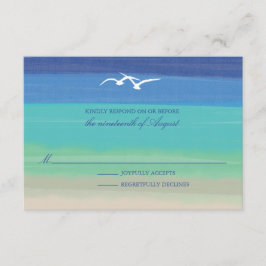 Sand, Meer und Seagullen | RSVP für bemalte Hochze