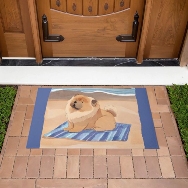 SAND N' SEE Chow Chow Hund Fußmatte (Von Creator hochgeladen)