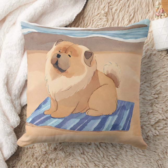 SAND N' SEE Chow Chow Throw Kissen (Decke)