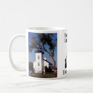 Sand Point Lighthouse Escanaba Tasse