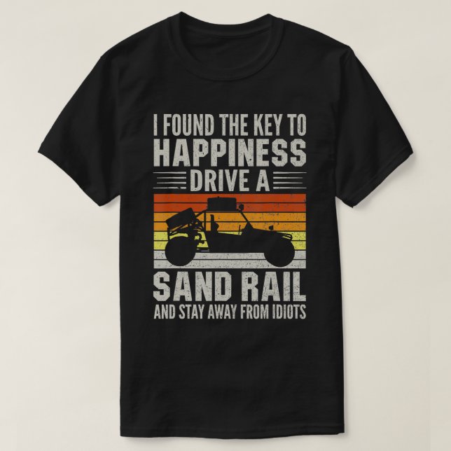 Sand Rail Dune Buggy Lugano Unexpected Classic Tou T-Shirt (Design vorne)