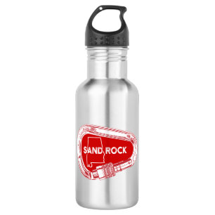 Sand Rock Alabama Rock Climbing Carabiner Edelstahlflasche