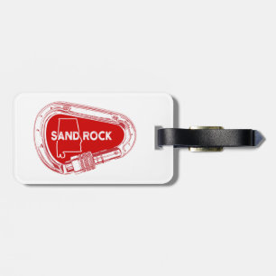 Sand Rock Alabama Rock Climbing Carabiner Gepäckanhänger