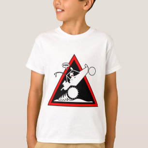 SAND-SCHIENEWHEELIE Gefahren T-Shirt