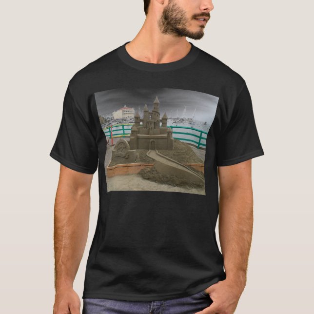 Sand-Schloss T-Shirt (Vorderseite)