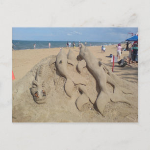 Sand Skulptures Postkarte