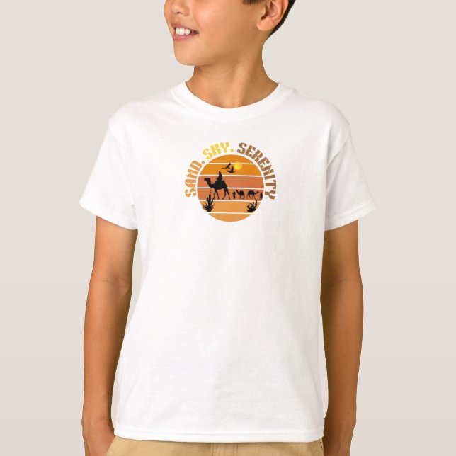 SAND.SKY.SERENITÄT T-Shirt (Vorderseite)