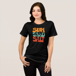 Sand, Sonne, Salz Tri-Blend Shirt