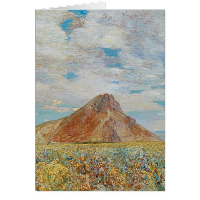 Sand Springs Butte von Childe Hassam, Vintag Art (Vorne)