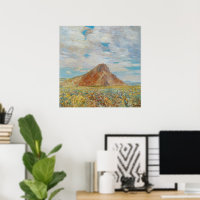 Sand Springs Butte von Childe Hassam, Vintag Art