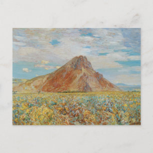 Sand Springs Butte von Childe Hassam, Vintage Art Postkarte
