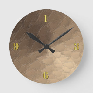Sand Storm Runde Wanduhr