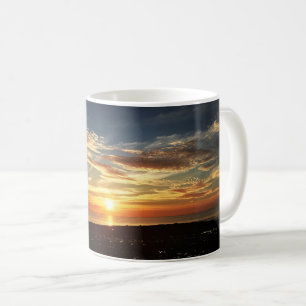 Sand-Strand-Sonnenaufgang-Kaffeetasse Yorks, Maine Kaffeetasse