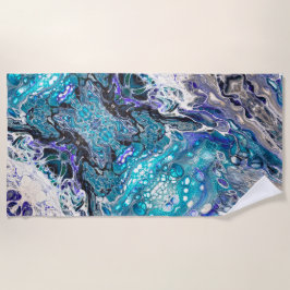 Sand Surf und Scifi Strandtuch