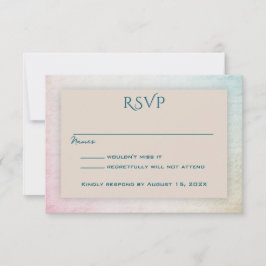 Sand Tan Simple UAWG Teilnahme RSVP Karte