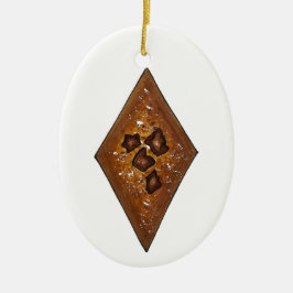 Sand Tart Cinnamon Weihnachtskeks Keramik Ornament