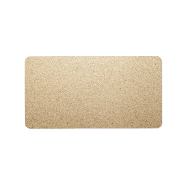 Sand Texture. Sandstrand für Hintergrund Adressaufkleber (Vorne)