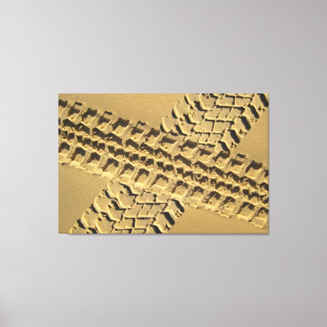 SAND TRACKS 32x48 Leinwanddruck (Vorderseite)