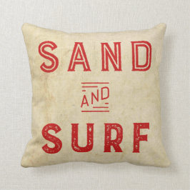 Sand-u. Brandungs-Kissen Kissen