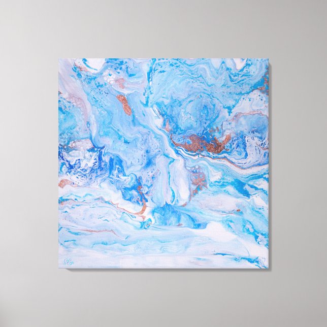 Sand und Meer Leinwanddruck (Vorderseite)