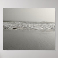 Sand und Meer (Schwarz und Weiß)