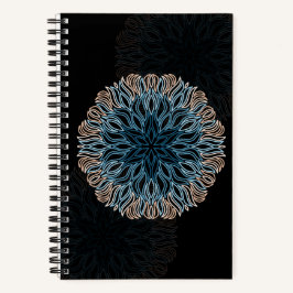 Sand- und Meeres-Mandala Notizbuch
