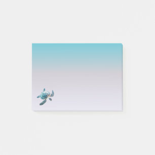 Sand- und Meeresschildkröten Post-it Klebezettel