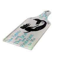 Sand- und Seemeerjungfrau-Schneidebrett