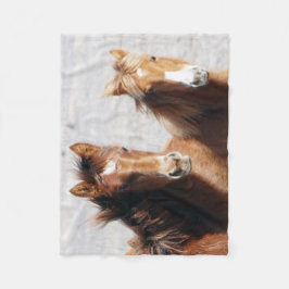 Sand-Waschbecken-Fohlen Fleecedecke