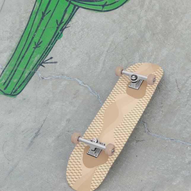 Sand Wave on sandy Ground Skateboard (Von Creator hochgeladen)
