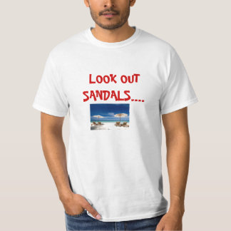 Sandale-Ferien T-Shirt