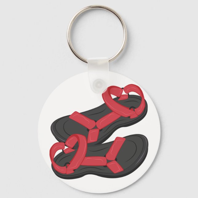 Sandalen Schlüsselanhänger (Vorderseite)