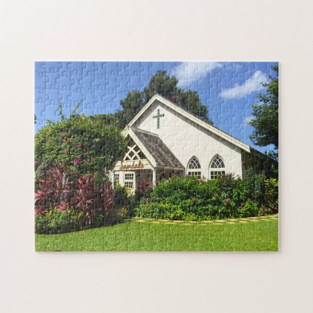 Sandals Kapelle Jamaika. Puzzle (Horizontal)