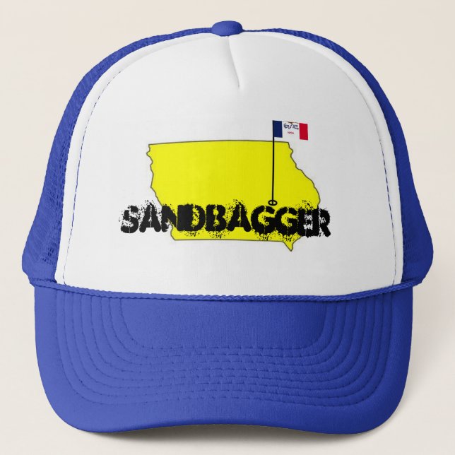 Sandbagger-Hut Truckerkappe (Vorderseite)